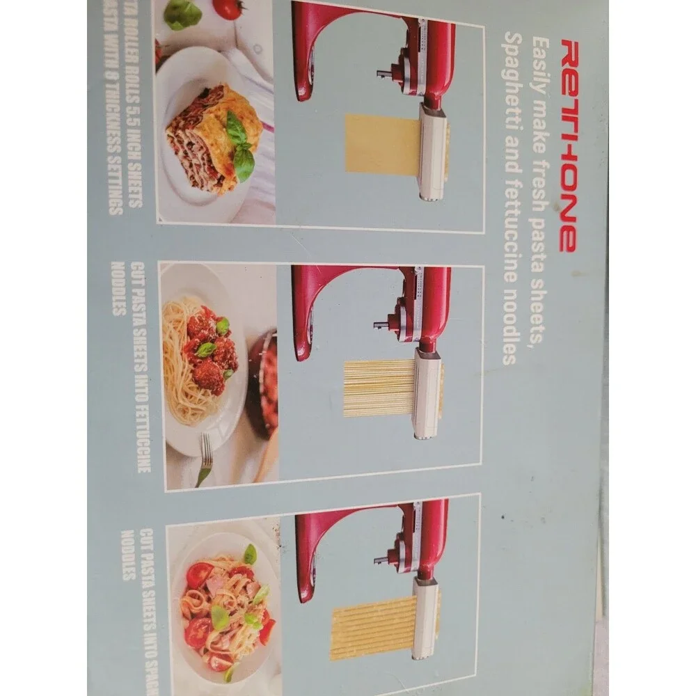 Pasta Making Tools Stand Mixer Attachment Wooden Drying Rack